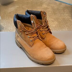 Timberland Kids Brown Leather Boots